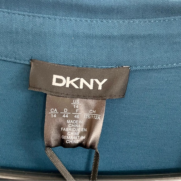 DKNY blue collared dress - Picture 4 of 5